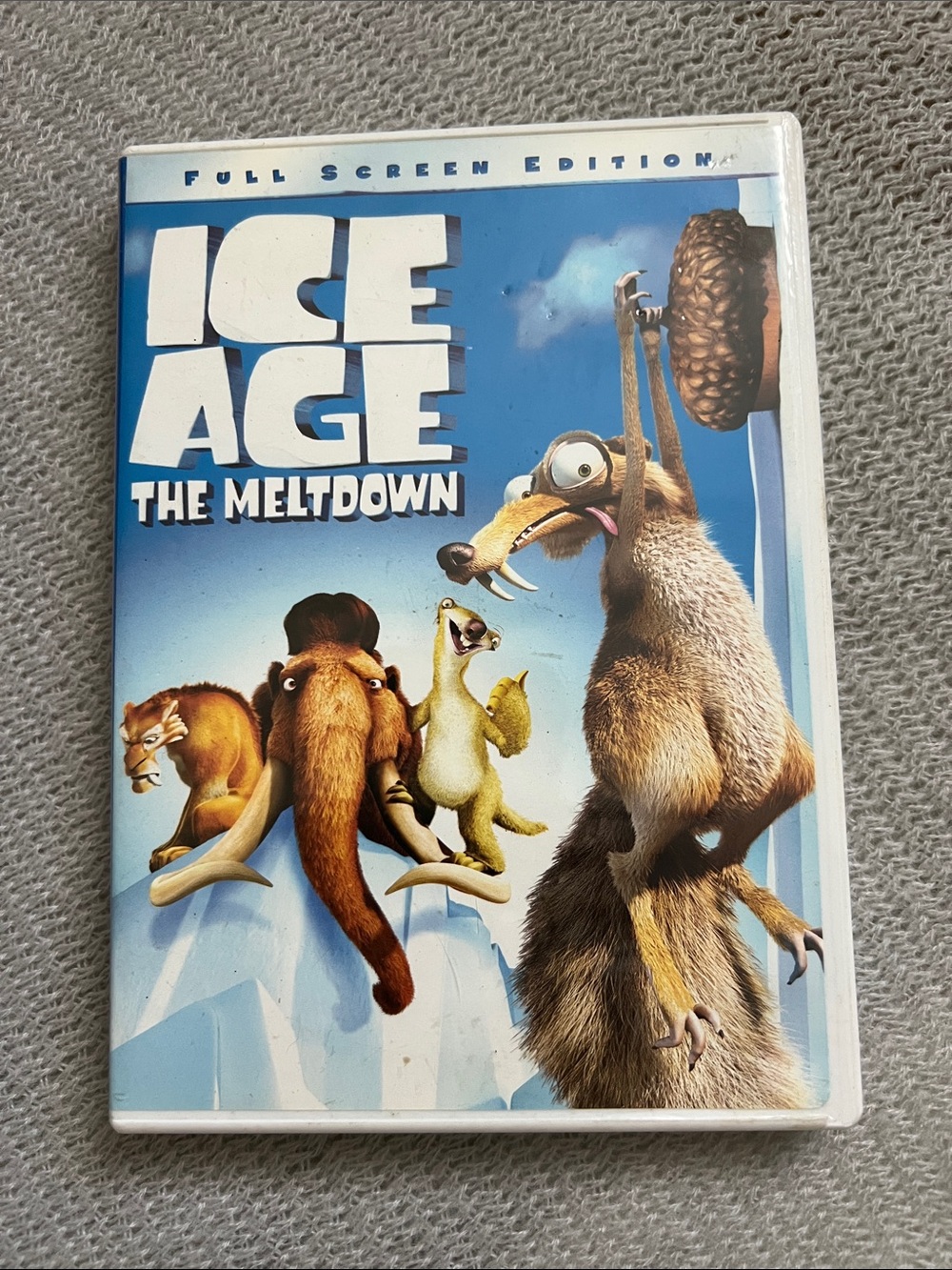Ice Age: The Meltdown DVD - Blue Cover Full Screen Movie